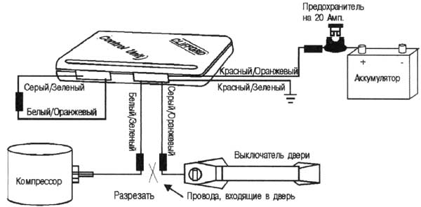 Схема 5. Вакуумный насос (Мерседес-Бенц и Ауди)