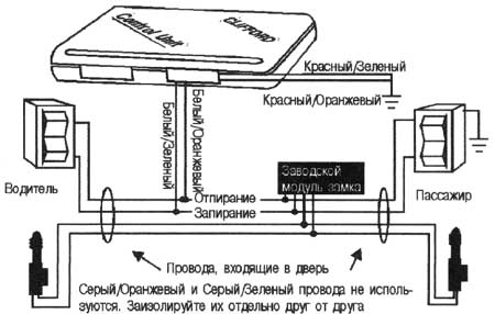 Схема 3. Отрицательный триггер (Болшинство автомобилей японского производства)