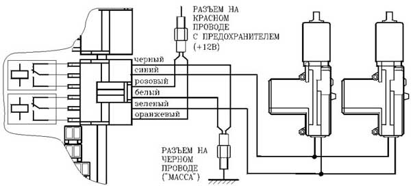 ПОДКЛЮЧЕНИЕ ЭЛЕКТРОПРИВОДОВ ЗАМКОВ ДВЕРЕЙ